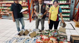 Polres Ngawi tinjau pasar modern
