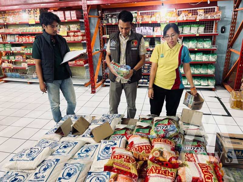 Polres Ngawi tinjau pasar modern