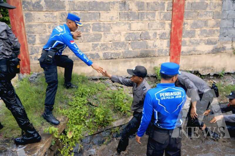 247 peserta Diktukba Polri saat pengenalan lingkungan