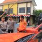 Kapolres Bojonegoro AKBP Afrian Satya Permadi saat Apel Siaga Bencana