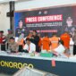 Polres Ponorogo tangkap tersangka beserta barang buktinya