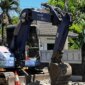 Pekerjaan saluran didepan stasiun gubeng baru