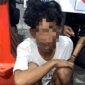 Pelaku diamankan Polisi beserta barang buktinya