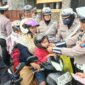 Satlantas Polres Jember sebar brosur operasi patuh Semeru