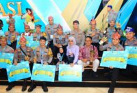 Polda Jatim di ajang Awarding Day