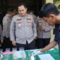 Kapolres Nganjuk AKBP Henri Noveri Santoso kunjungi Polsek Baron