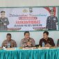 Kapolres Nganjuk AKBP Henri Noveri Santoso saat Silaturahmi Kamtibmas