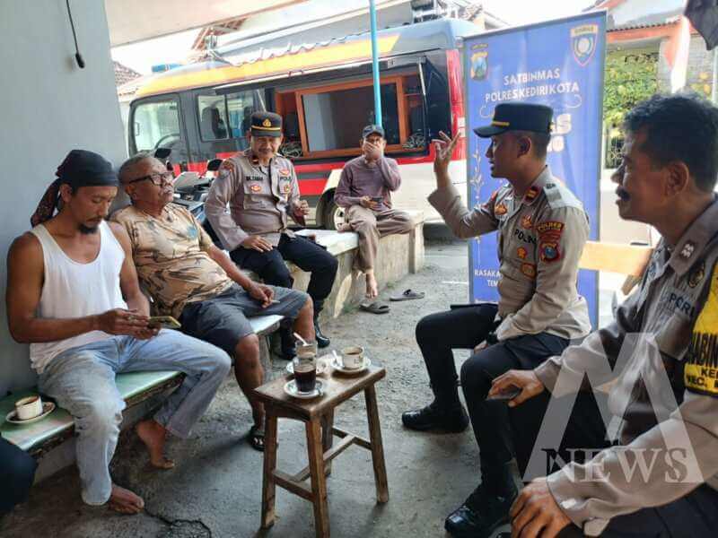Polres Kediri Kota ajak warga jaga Kamtibmas