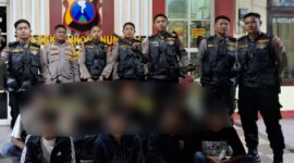 Patroli Perintis Presisi Jogoboyo amankan 8 pemuda hendak tawuran