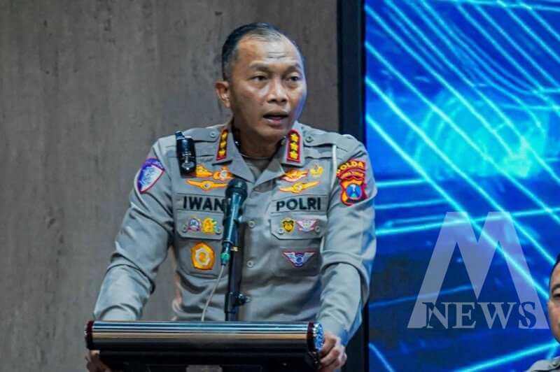 Dirlantas Polda Jatim Kombespol Iwan Saktiadi