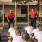 Instruktur saat edukasi Casis Diktukba