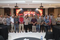 Polres Pelabuhan Tanjung Perak bersama masyarakat jaga Kamtibmas