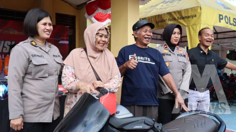 Polresta Malang Kota kembalikan motor korban Curanmor