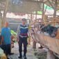 Bhabinkamtibmas sambangi peternakan warga Jatirejo