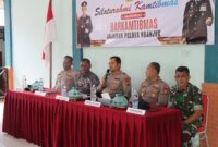 Kapolres Nganjuk AKBP Henri Noveri Santoso gelar Silaturahmi Kamtibmas