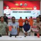 Polisi tangkap 5 tersangka kasus Curanmor beserta barang buktinya