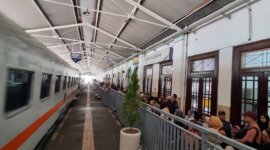 Peningkatan pengguna yang naik Commuter Line mencapai 37 persen