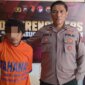 Pelaku diamankan Polisi beserta barang buktinya