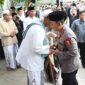 Kapolri Jenderal Listyo Sigit Prabowo saat silaturahmi ke Ponpes Al-Hamidy Banyuanyar