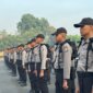 Lapangan Catur Prasetya SPN Polda Jatim dipenuhi calon Bintara Polri