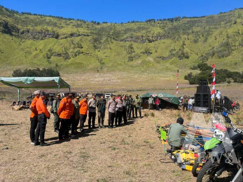 Polres Probolinggo apel siaga perlindungan kawasan di lembah watangan