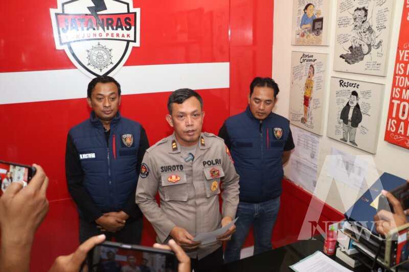 Kasi Humas Polres Pelabuhan Tanjung Perak Iptu Suroto