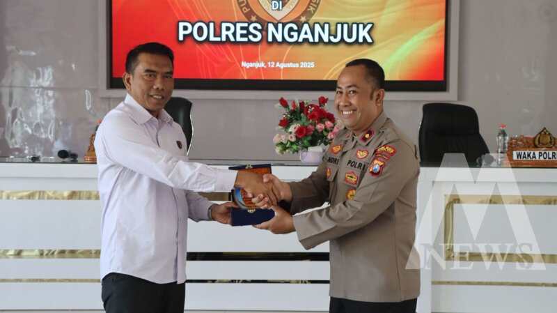 Wakapolres Nganjuk Kompol Andria Diana Putra gelar Coaching Clinic Bidlabfor Polda Jatim