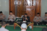 Polres Nganjuk Gelar Binrohtal