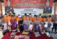 Kapolresta Banyuwangi Kombespol Rama Samtama Putra ungkap Narkoba selama Agustus