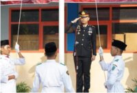 Polres Nganjuk jadi pembina upacara