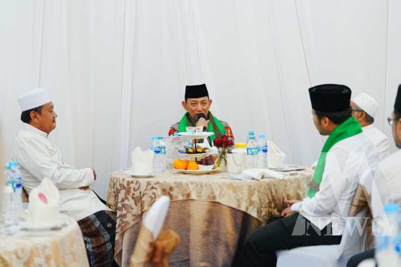 Kapolri Jenderal Listyo Sigit Prabowo silaturahmi ke ponpes Langitan