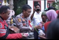 Wakapolres Kompol Ferry Dharmawan turun langsung ke lapangan