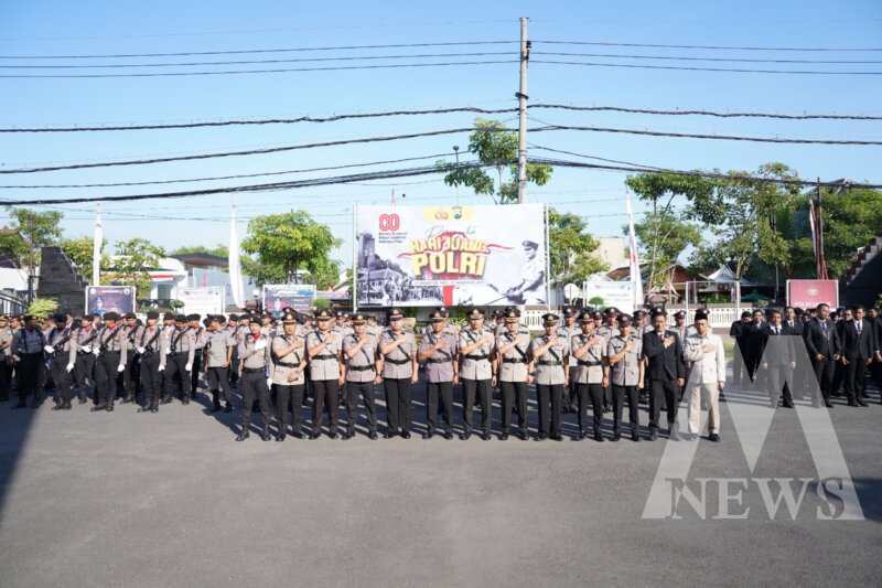 Polres Bojonegoro Peringati Hari Juang Polri