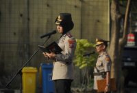 Wakapolres Pelabuhan Tanjung Perak Surabaya Kompol Anindita Harcahyaningdyah