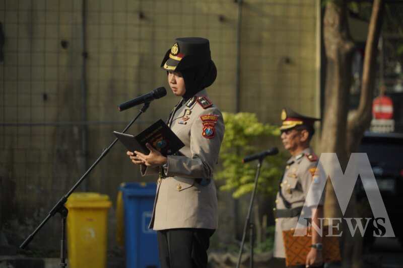 Wakapolres Pelabuhan Tanjung Perak Surabaya Kompol Anindita Harcahyaningdyah