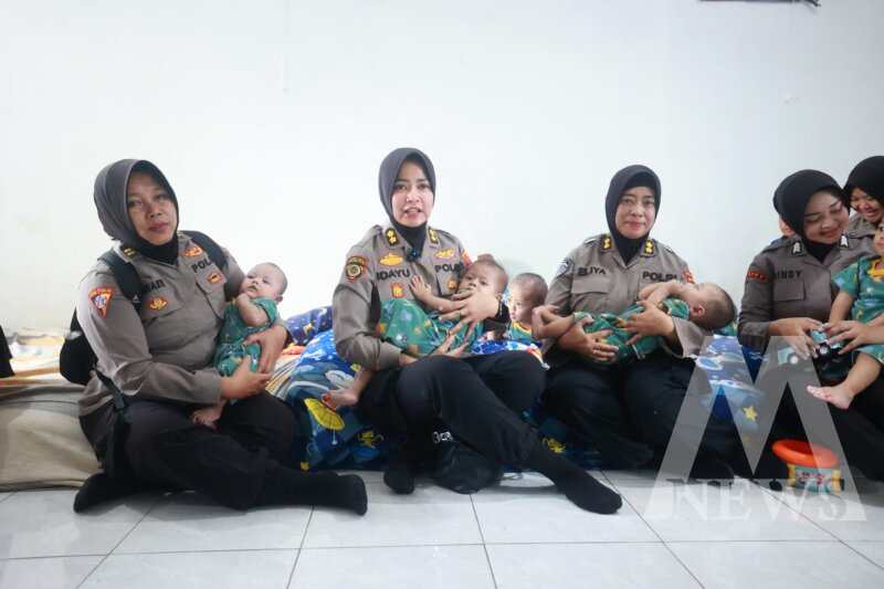 Srikandi Bhayangkara Polda Jatim Baksos di Griya Yatim SYD Indonesia