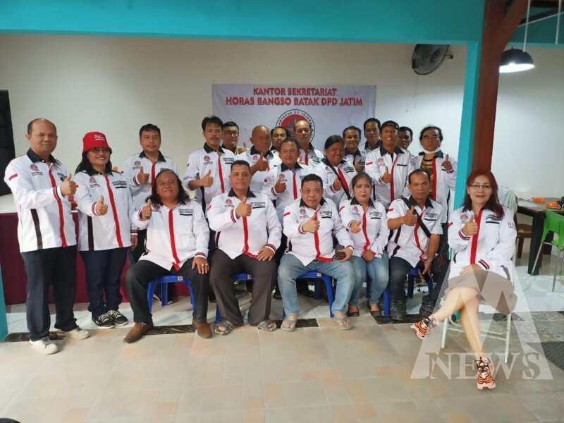 Pengurus Horas Bangso Batak DPD Jatim