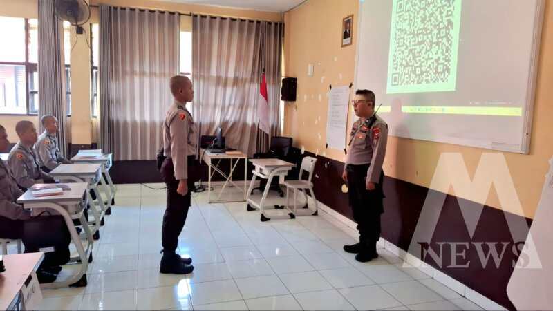 Siswa Diktukba Polri Resmi Gunakan Sistem CAT