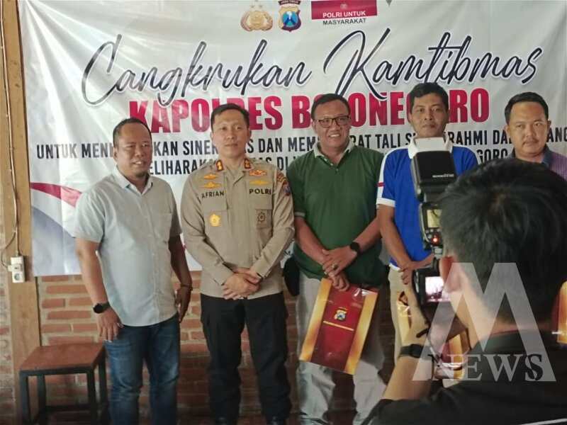 Kapolres Bojonegoro AKBP Afrian Satya Permadi saat PIRAMIDA