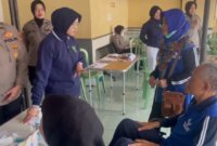 Polwan Polresta Malang Kota gelar Bakti Kesehatan untuk masyarakat