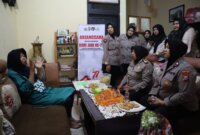 Polwan Polres Pelabuhan Tanjung Perak gelar anjangsana