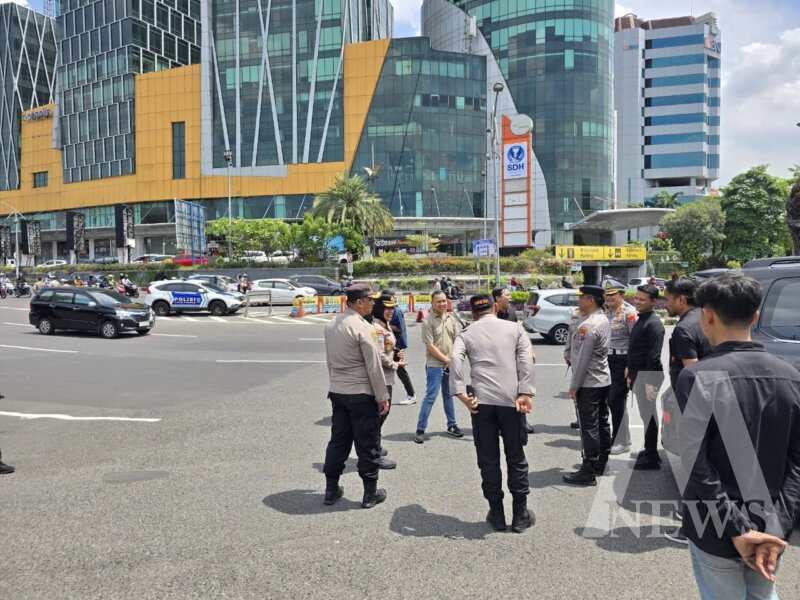 Polresta Sidoarjo kawal aksi KSPI