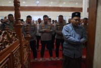 Polres Tulungagung Gelar Shalat Ghaib