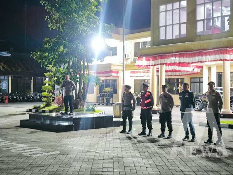 Polres Nganjuk Gelar Patroli Skala Besar