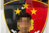 Tersangka diamankan Polisi beserta barang buktinya