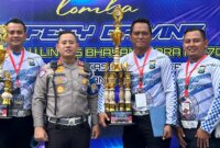 Satlantas Polres Gresik raih prestasi saat lomba safety driving