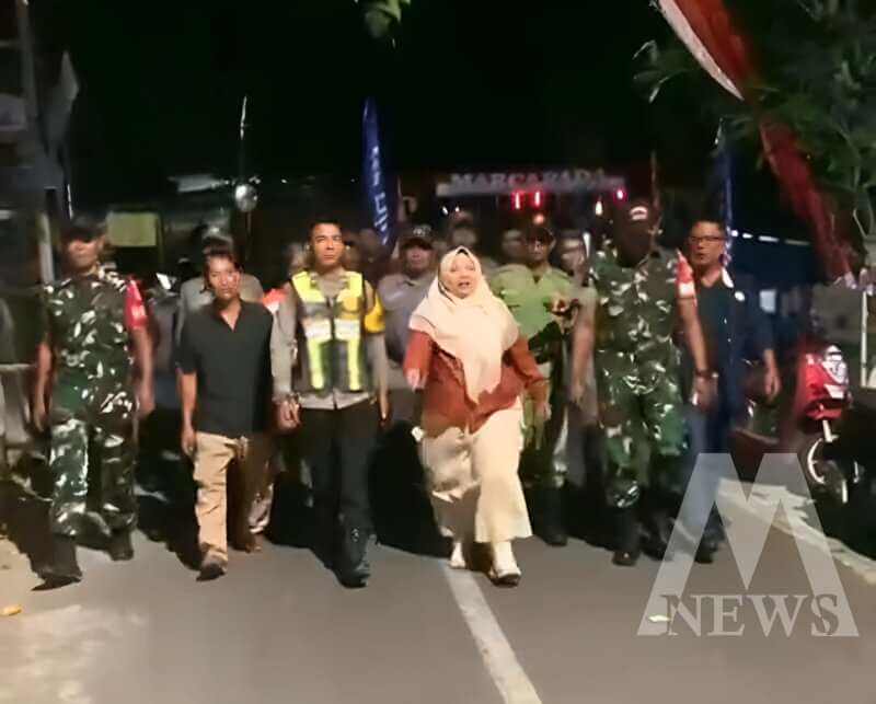 Polsek Bojonegoro Kota patroli Kamtibmas bersama masyarakat