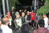 Polres Kediri Kota dan Kodim 0809 Patroli Gabungan