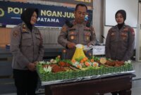 Polres Nganjuk gelar tasyakuran peringati HUT Polwan RI