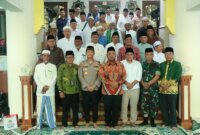 Forkopimda Gresik saat gelar doa bersama